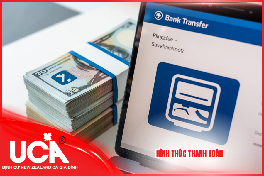 UCA Immigration cung cấp nhiều hình thức than toán