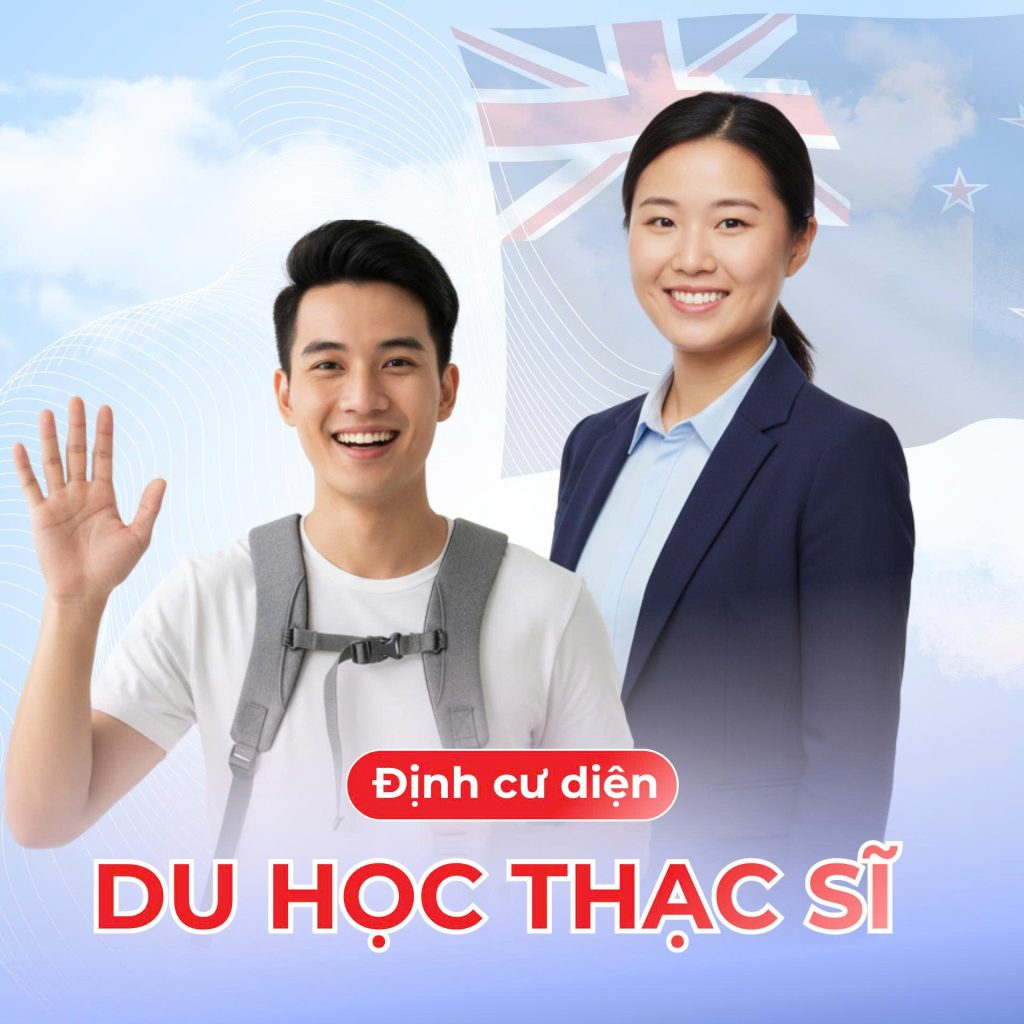 Định cư New Zealand diện du học thạc sĩ